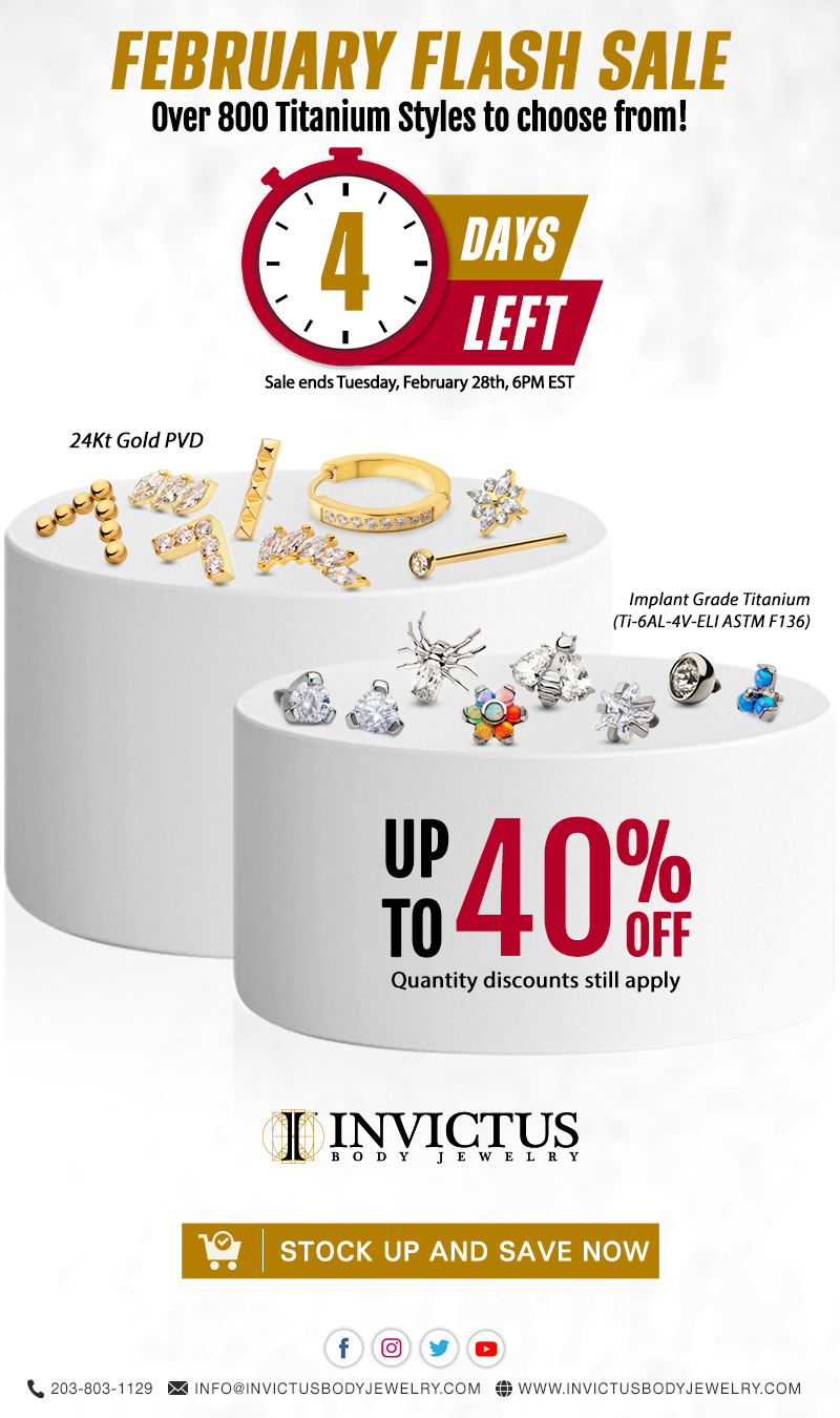 February Flash Sale ends in 4 days