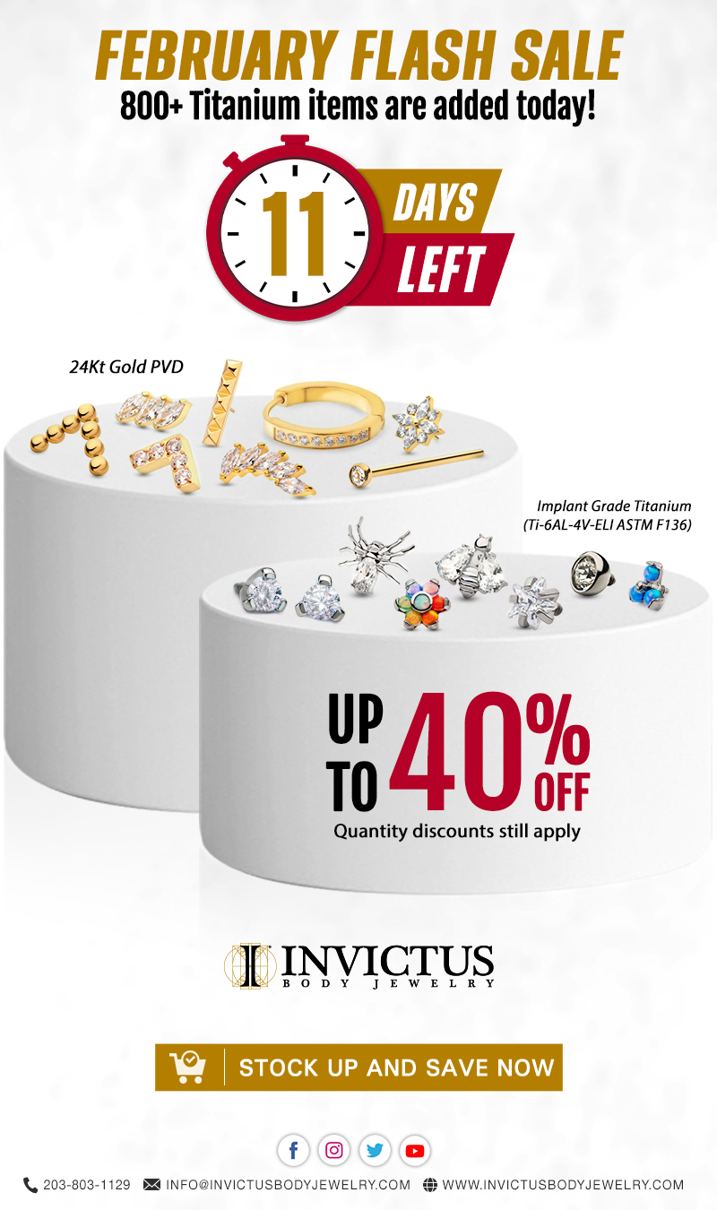 800+ items added today to our Flash Sale. Up to 40% off!