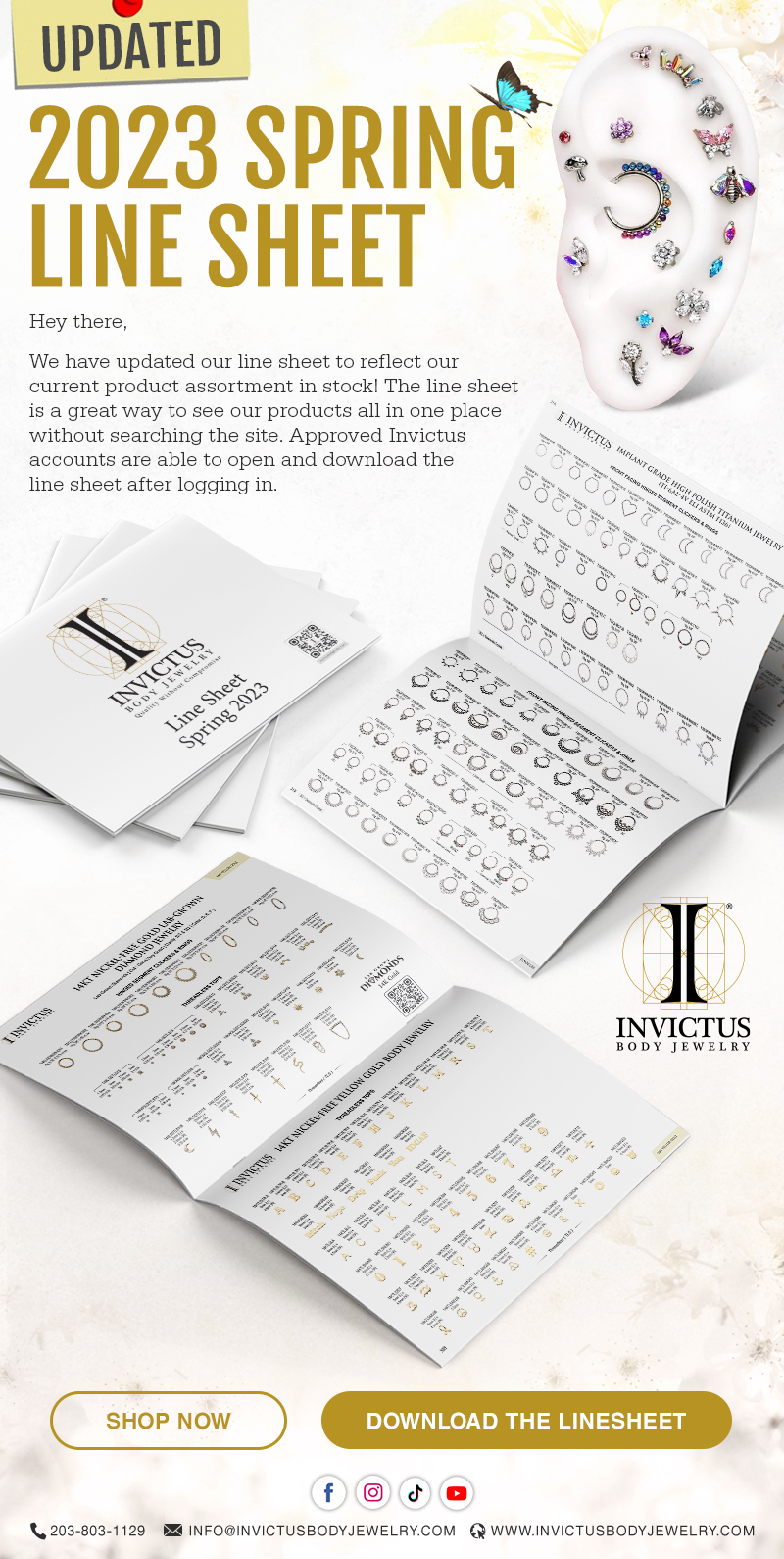 Our Digital Linesheet Spring 2023 is now available!