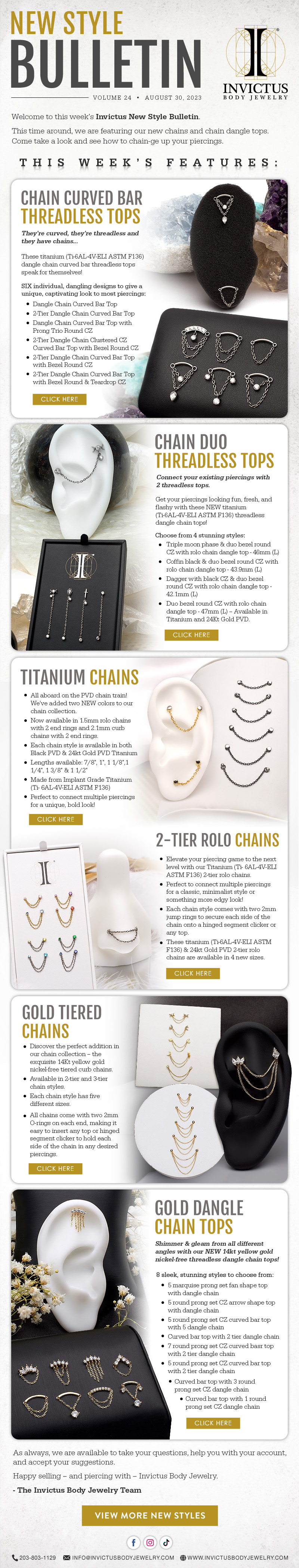 Invictus New Style Bulletin – Volume 24