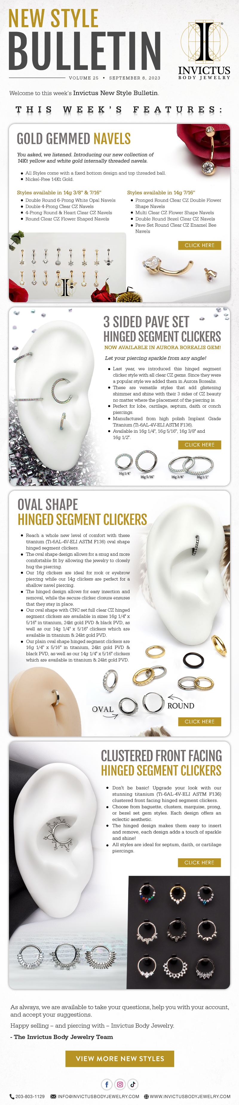 Invictus New Style Bulletin – Volume 25