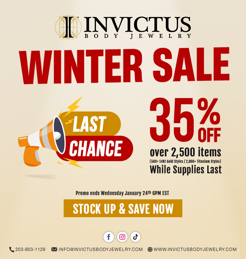 Invictus Launches First Ever Winter Sale - 35% off select items