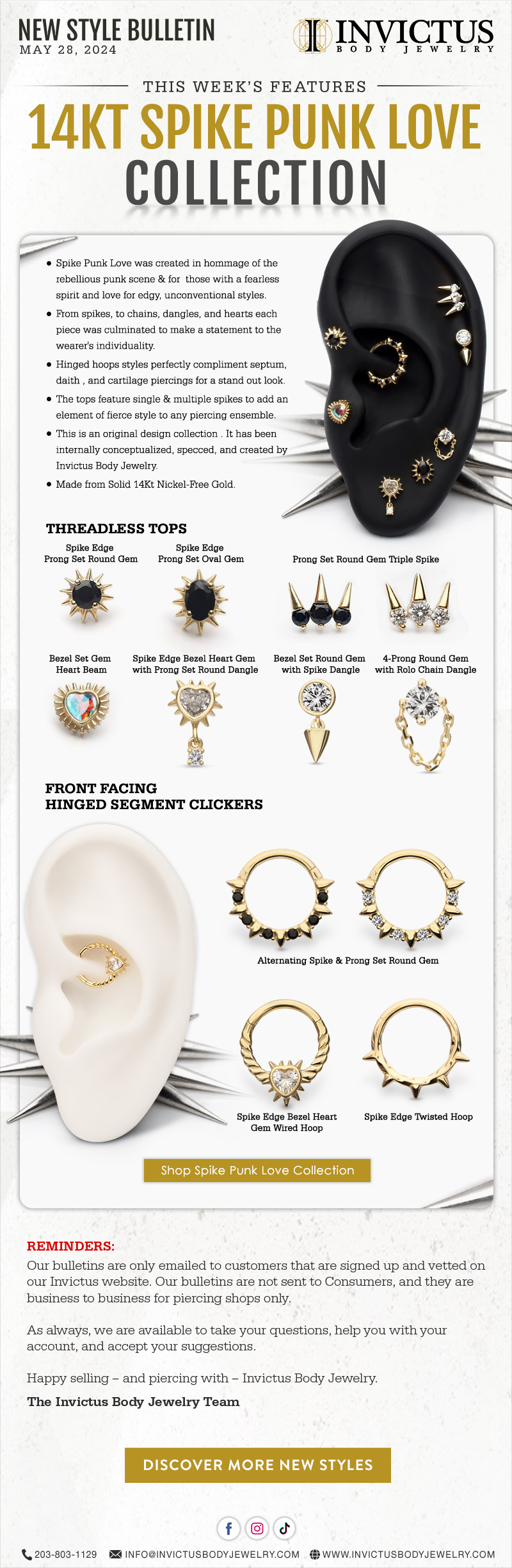 Embrace your Unique Persona with New Spike Punk Love