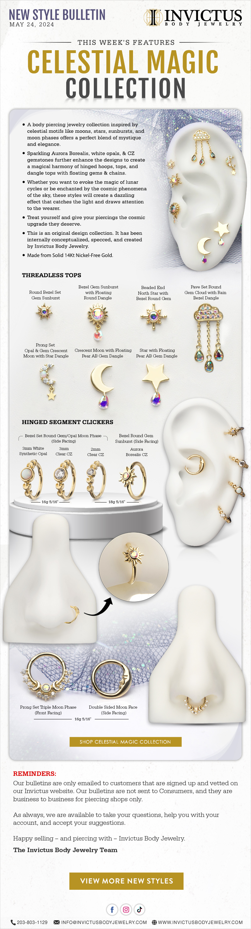 Evoke the Magic of Lunar Cycles with New Celestial Magic.