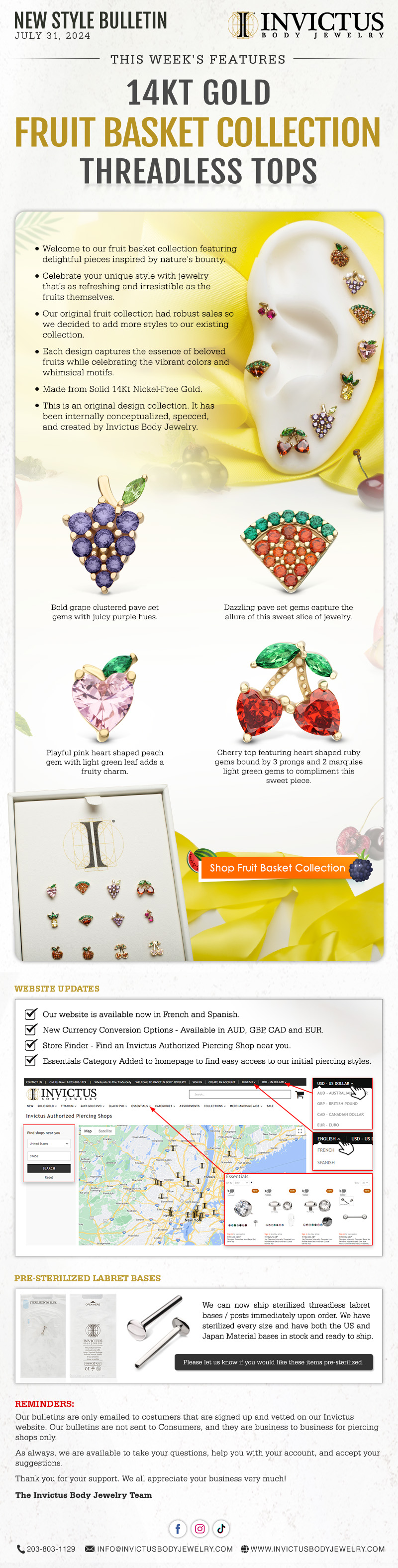 Fresh Picks: Explore Our New Fruit Basket Collection