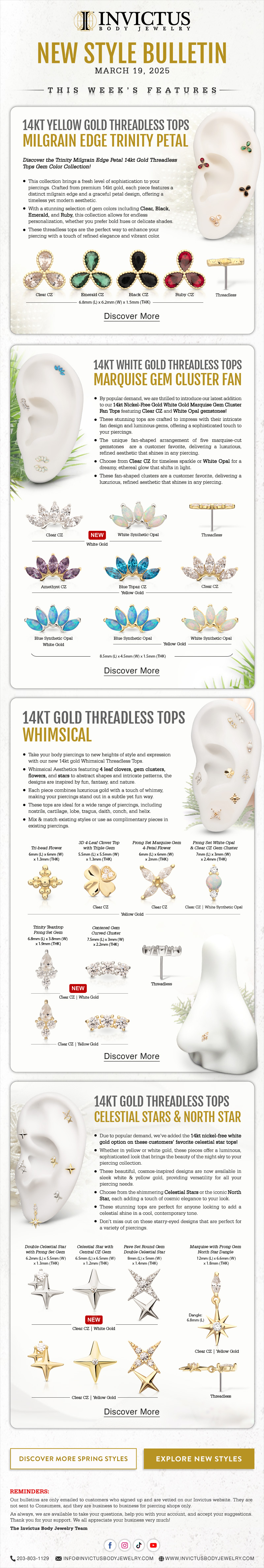 Fresh in Gold: Whimsical & Celestial Spring Styles